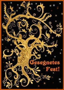 Weihnachtskarte Gesegnetes Fest