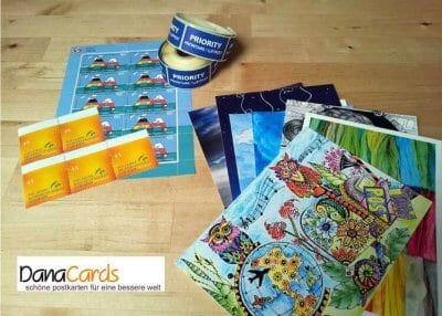 Das Postcrossing-Starter-Set