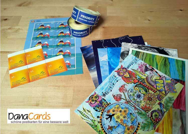 Das Postcrossing-Starter-Set