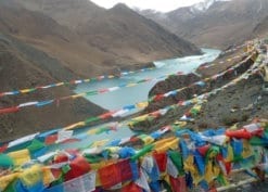 Postkarte Prayer Flags 2