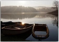 Postkarte Stille am See