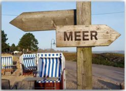 Postkarte Meer