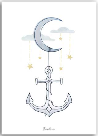 Postcard Anchor Your Dreams