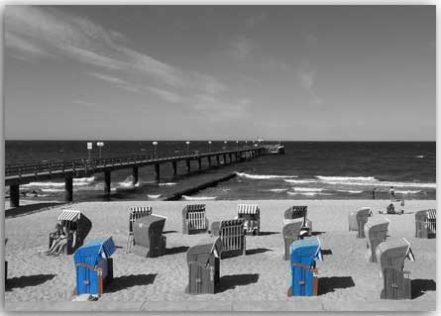 Postkarte Am Strand