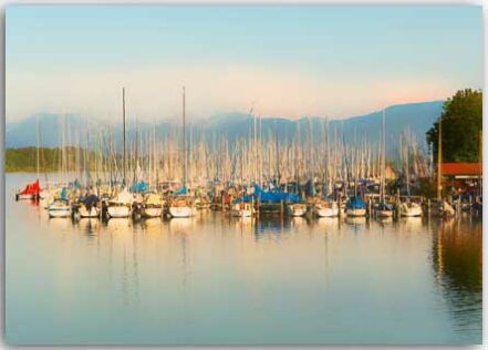 Postkarte Chiemsee