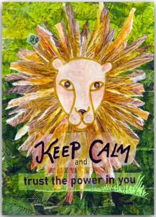 Postcard Trust the power in you